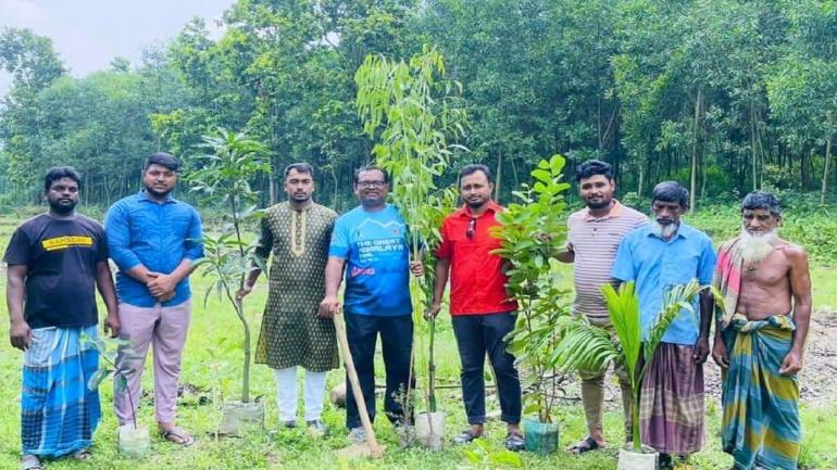 সবুজ আন্দোলনের বৃক্ষরোপণ কর্মসূচি