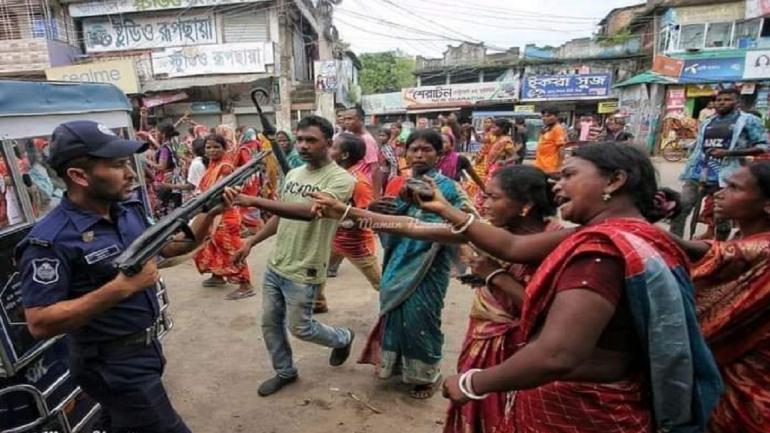 চা শ্রমিকদের মজুরি বৃদ্ধির দাবিতে অনির্দিষ্টকালের কর্ম বিরতি