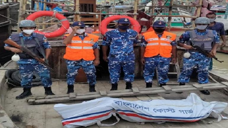 ভোলার মেঘনা নদী থেকে অজ্ঞাত ব্যক্তির ভাসমান লাশ উদ্ধার