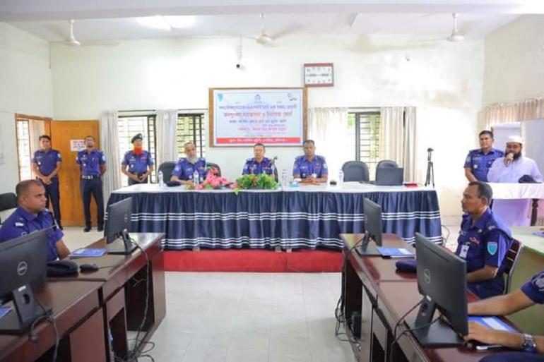 কনস্টেবল নায়েক এএসআই‘র জনশৃংখলা নিরাপত্তা কোর্সের শুভ উদ্বোধন