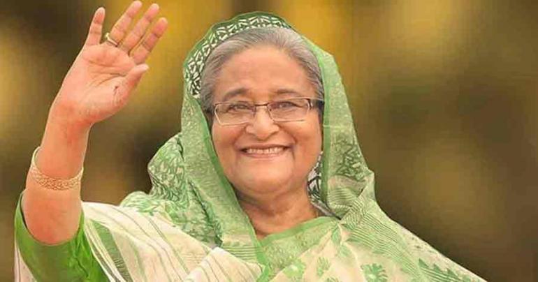 প্রধানমন্ত্রী শেখ হাসিনা।